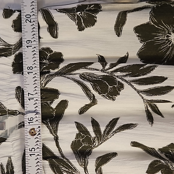 APT 9 Long Green Floral Maxi Skirt Size XXL - Picture 6 of 7